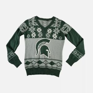 Michigan State Spartans Ugly Sweater